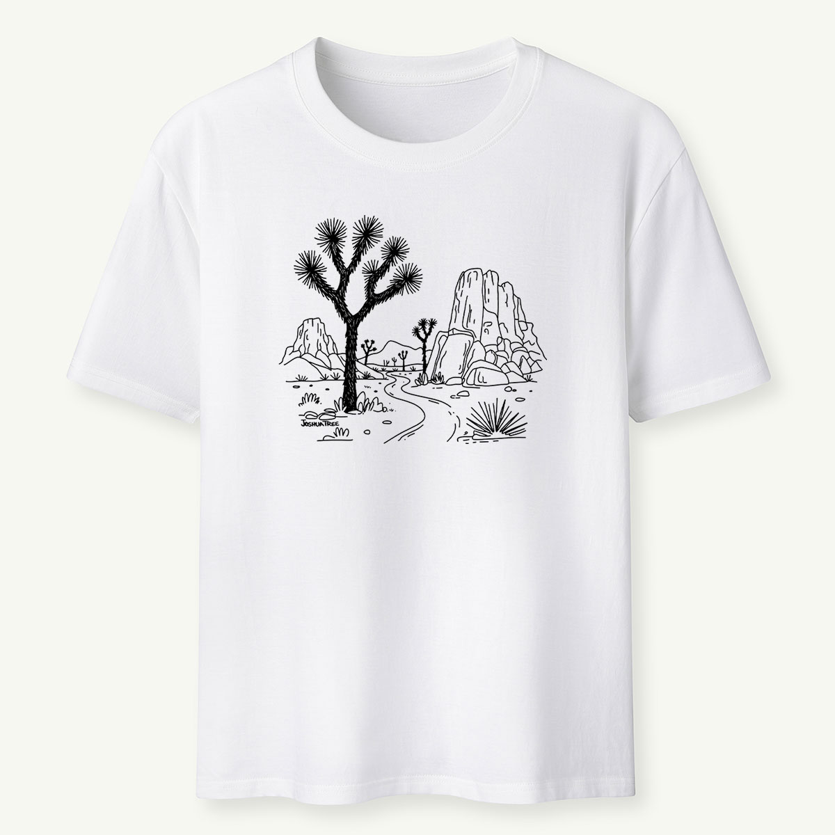 Joshua Tree Line Drawing T-Shirt