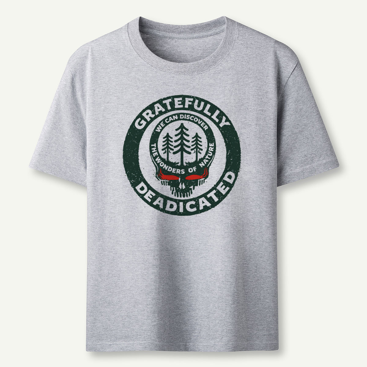 Gratefully Deadicated Stealie Grateful Dead Lightning Tree T-Shirt