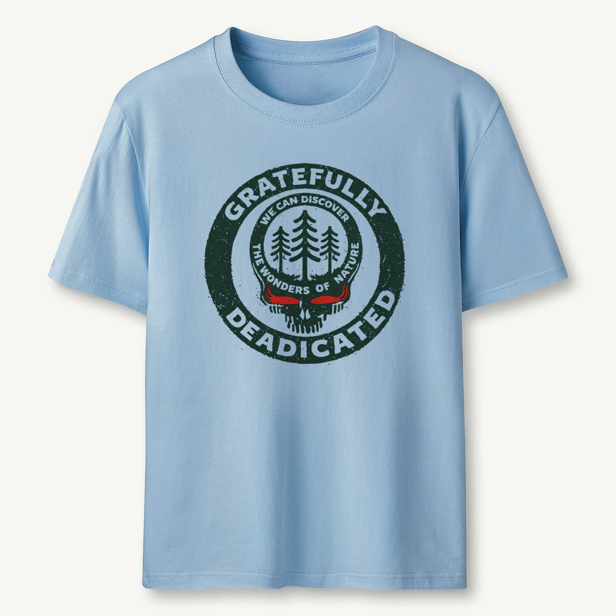 Gratefully Deadicated Stealie Grateful Dead Lightning Tree T-Shirt