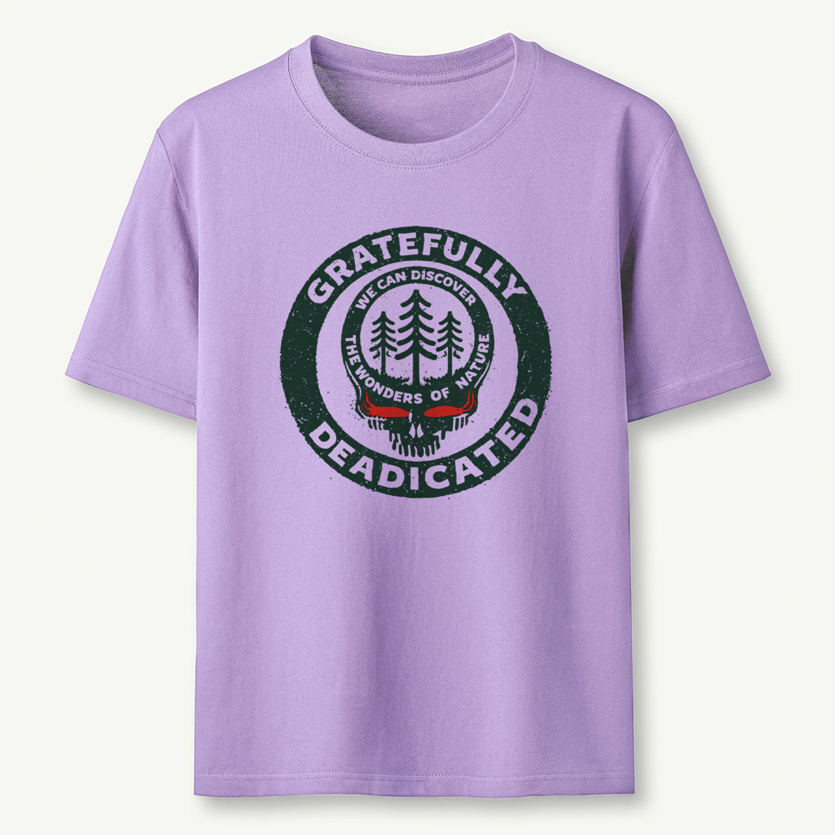 Gratefully Deadicated Stealie Grateful Dead Lightning Tree T-Shirt