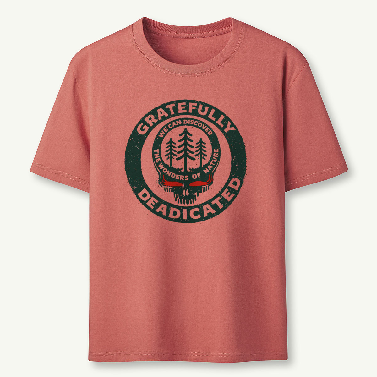 Gratefully Deadicated Stealie Grateful Dead Lightning Tree T-Shirt