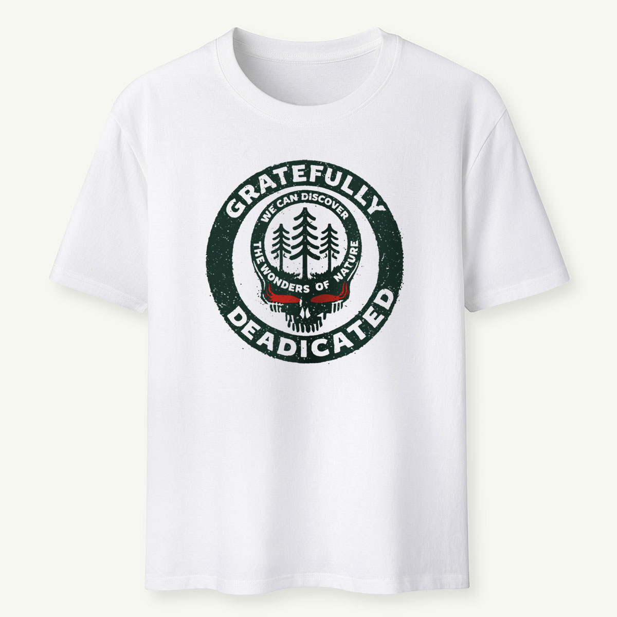 Gratefully Deadicated Stealie Grateful Dead Lightning Tree T-Shirt