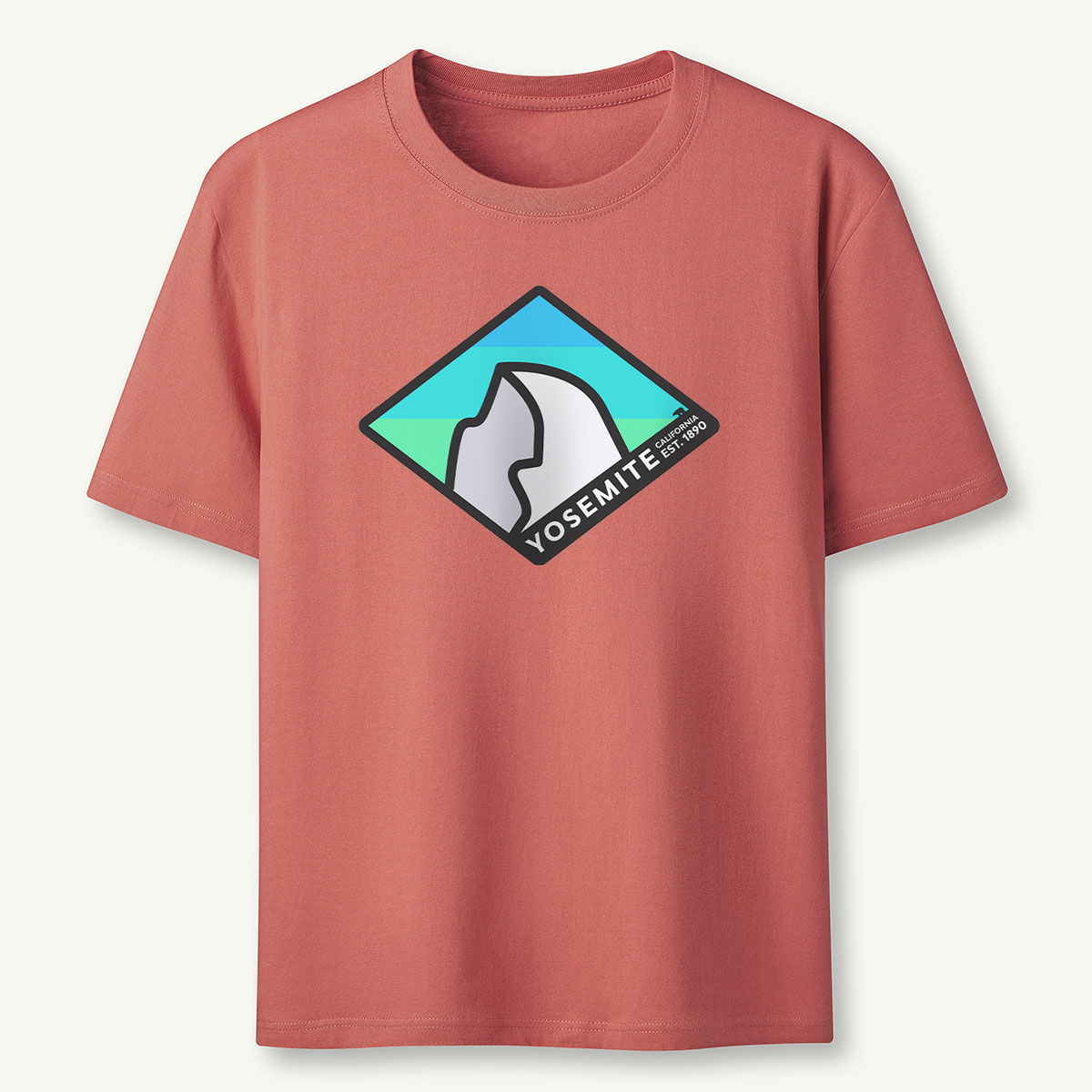 Yosemite National Park Badge T-Shirt