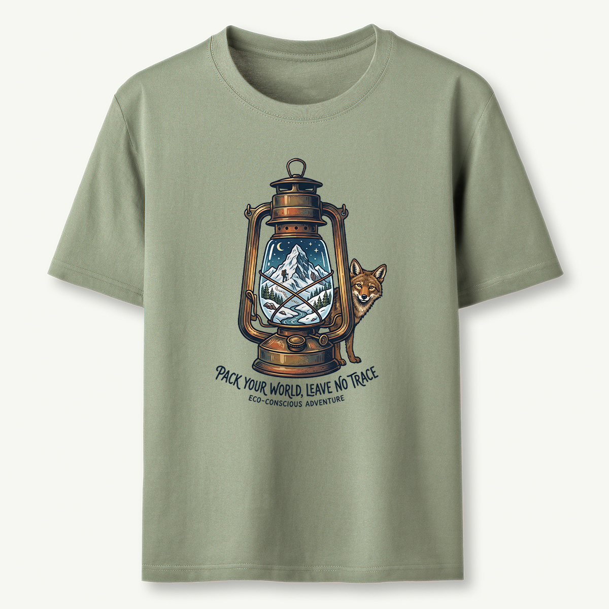 Pack Your World Leave No Trace Wolves T-Shirt