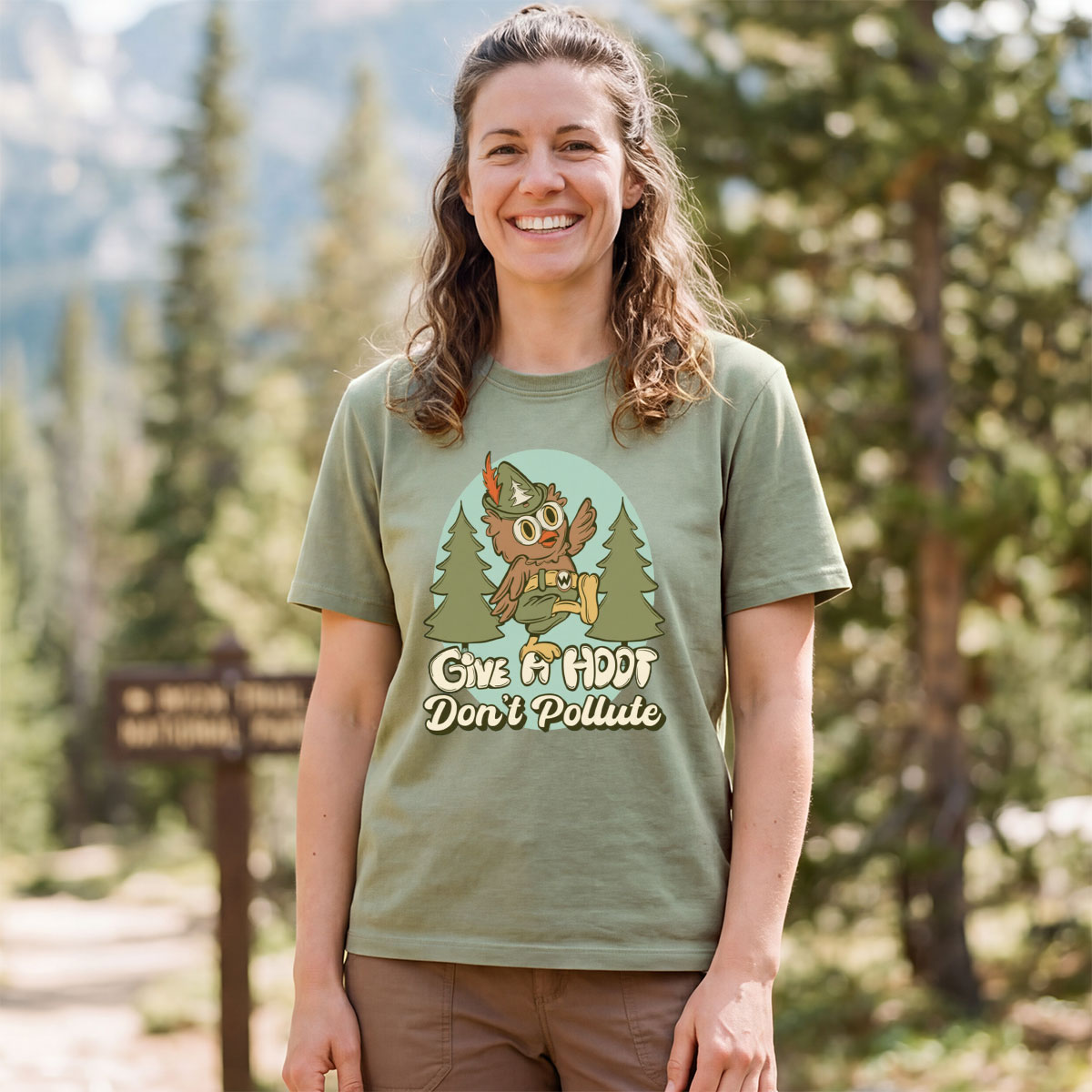 Owl Don’t Pollute T-Shirt