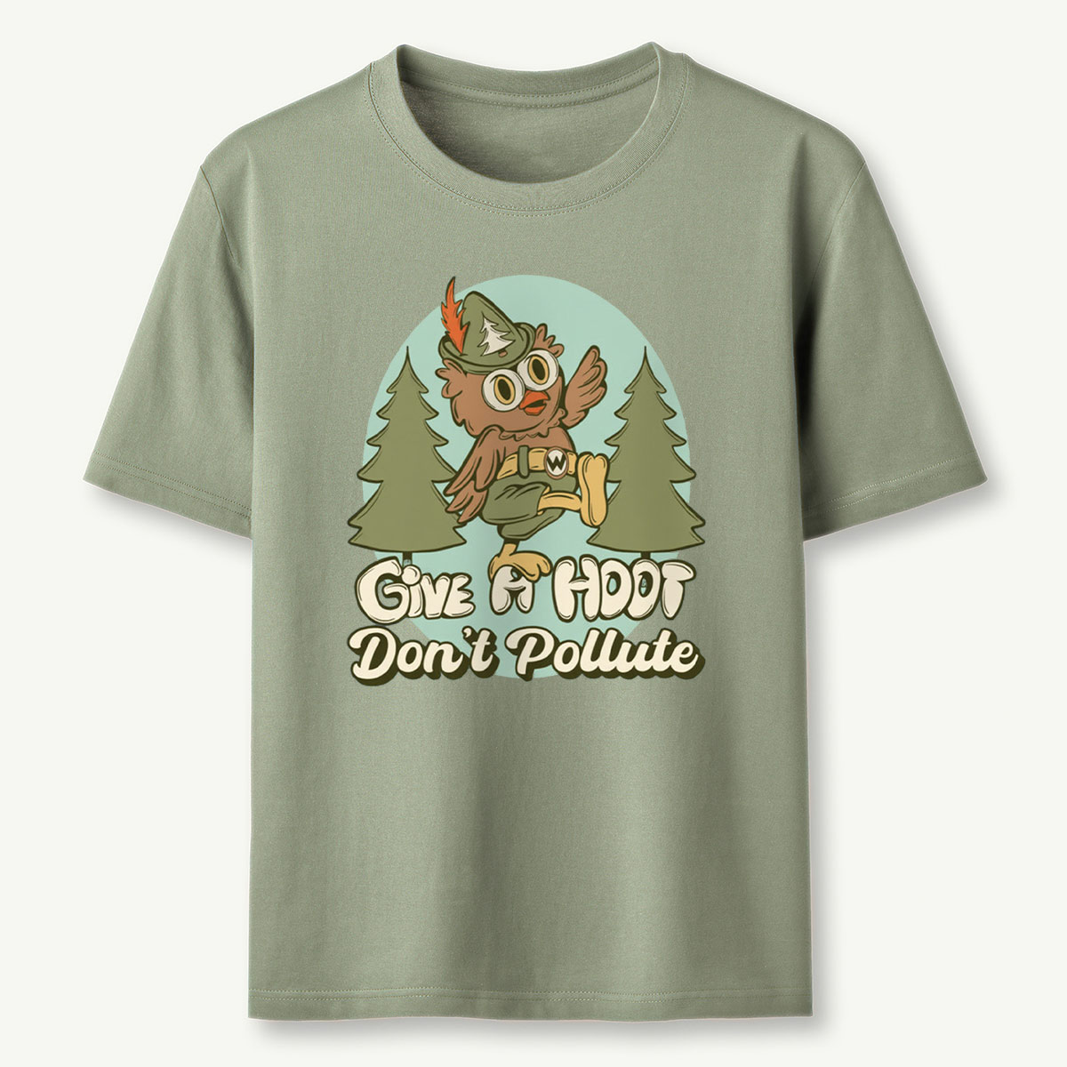 Owl Don’t Pollute T-Shirt
