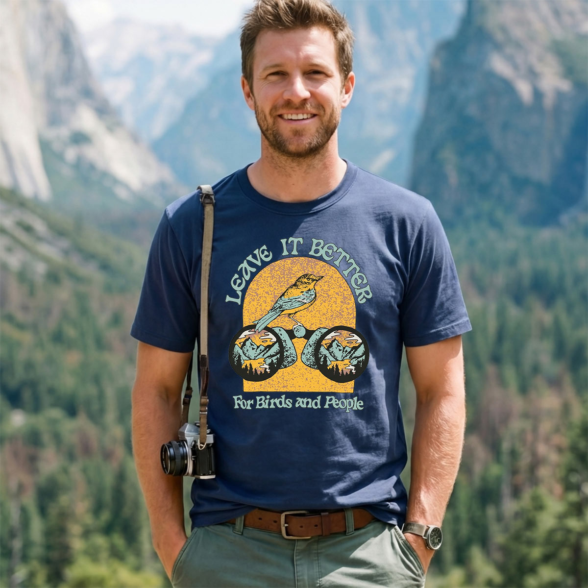 Leave It Better for Birds and People T-Shirt