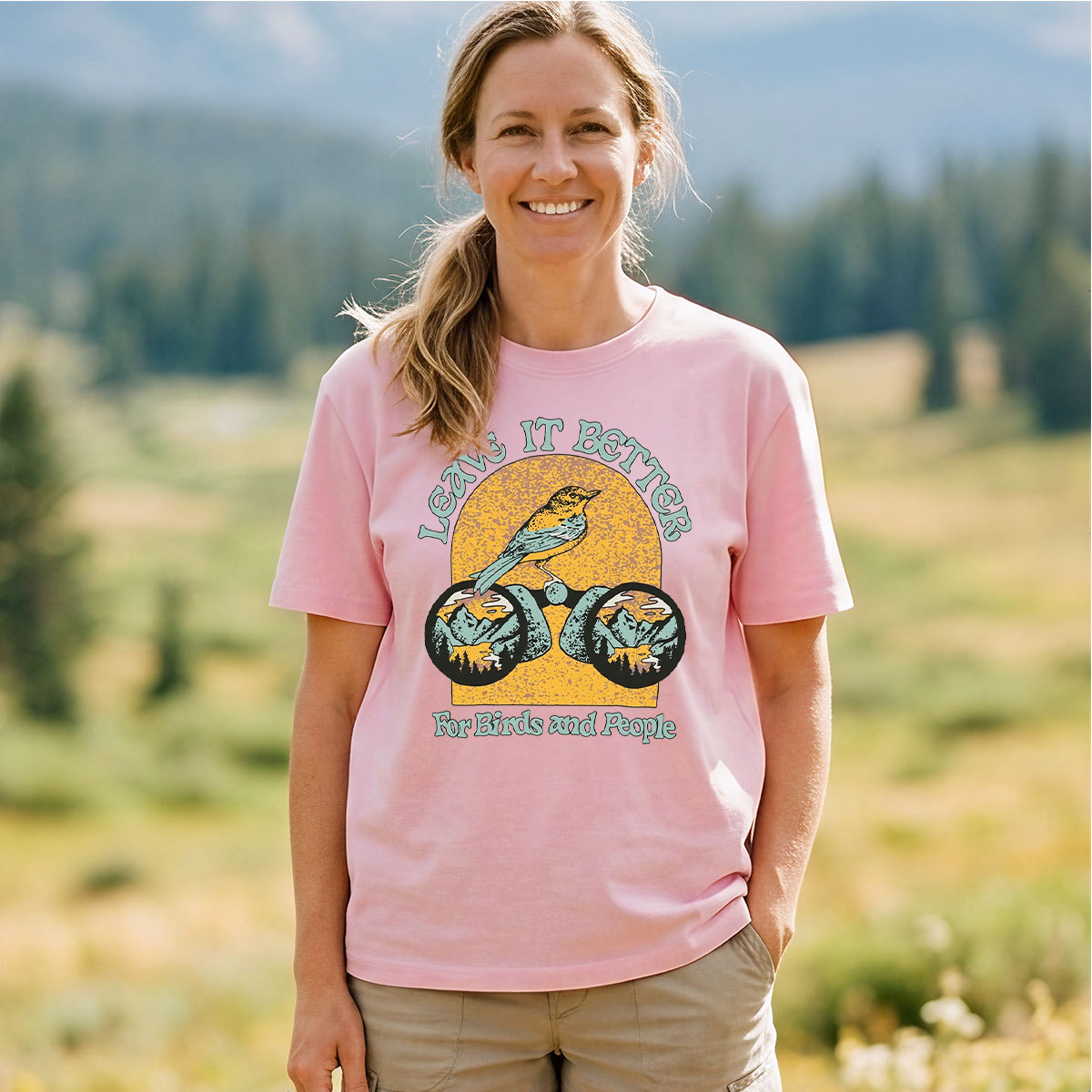 Leave It Better for Birds and People T-Shirt