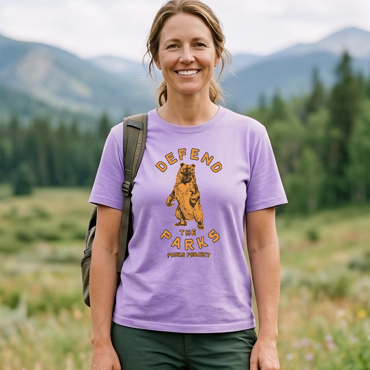 Defend the Parks Bear T-Shirt
