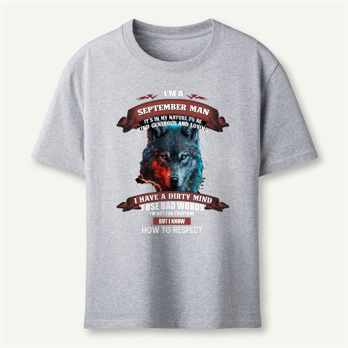  Lone Wolf Attitude T‑Shirt 