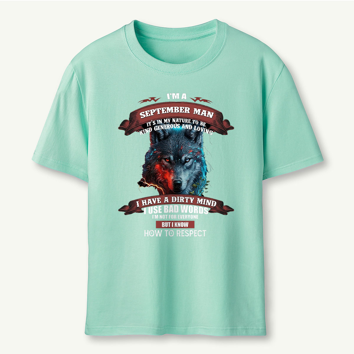  Lone Wolf Attitude T‑Shirt 