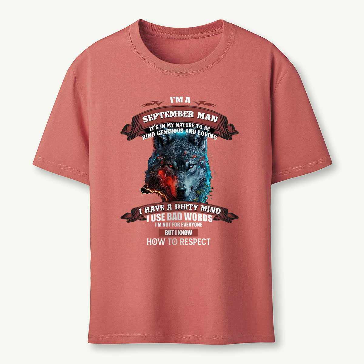  Lone Wolf Attitude T‑Shirt 