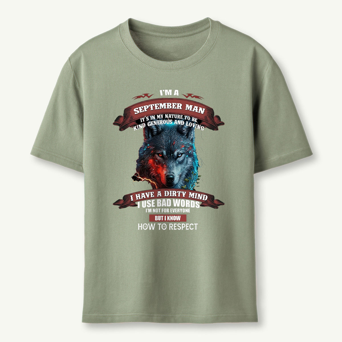  Lone Wolf Attitude T‑Shirt 