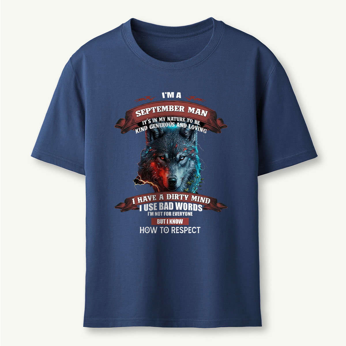  Lone Wolf Attitude T‑Shirt 