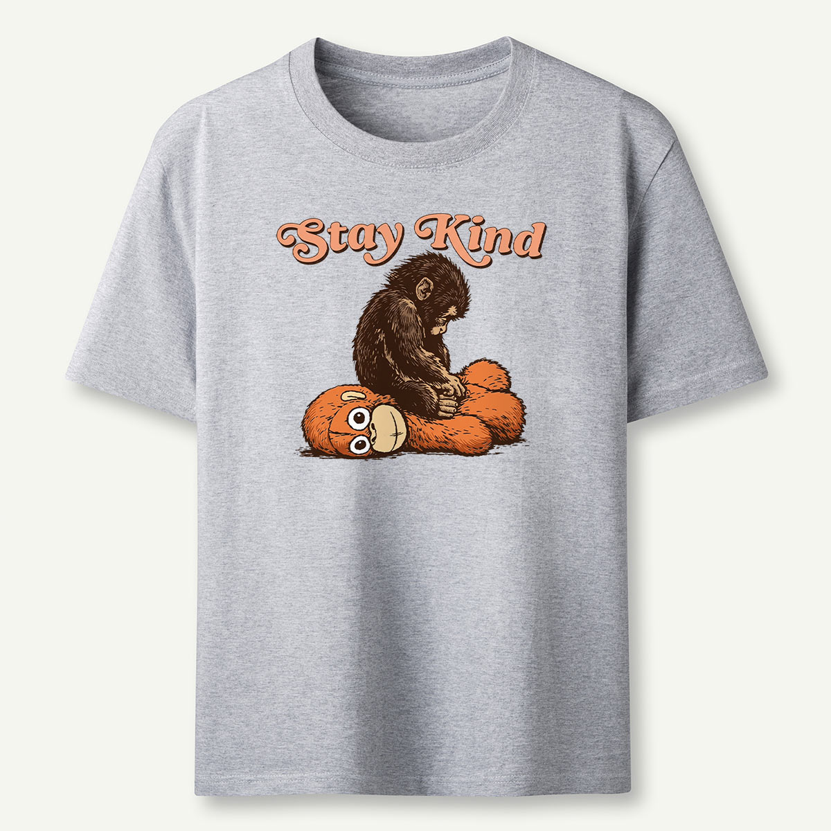 Punch Monkey Stay Kind Save Punch T-Shirt