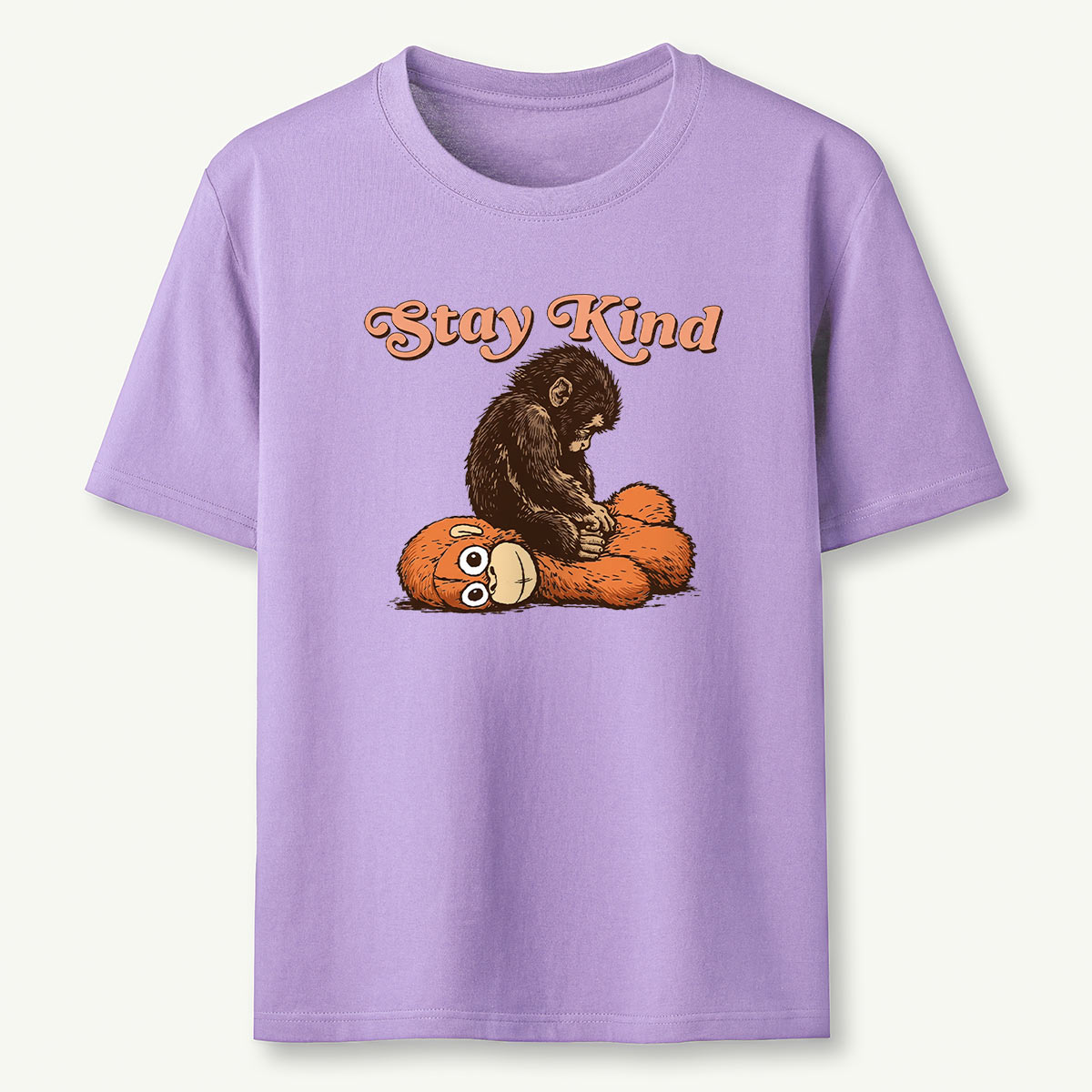 Punch Monkey Stay Kind Save Punch T-Shirt