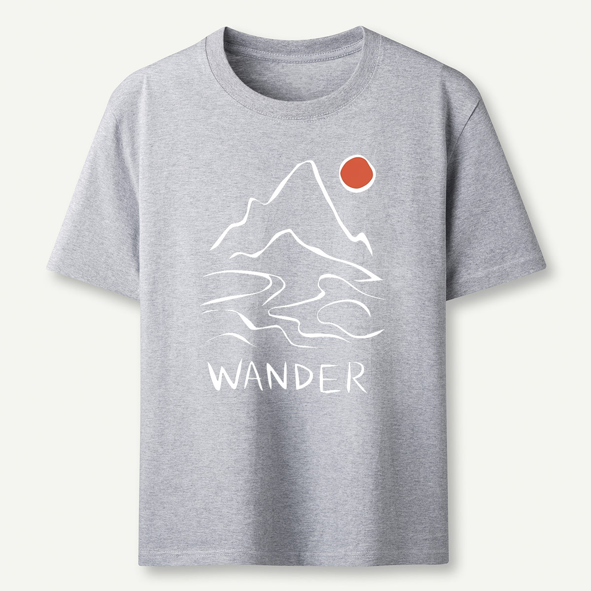 Minimalist Adventure Nature Wander Mountain T‑Shirt