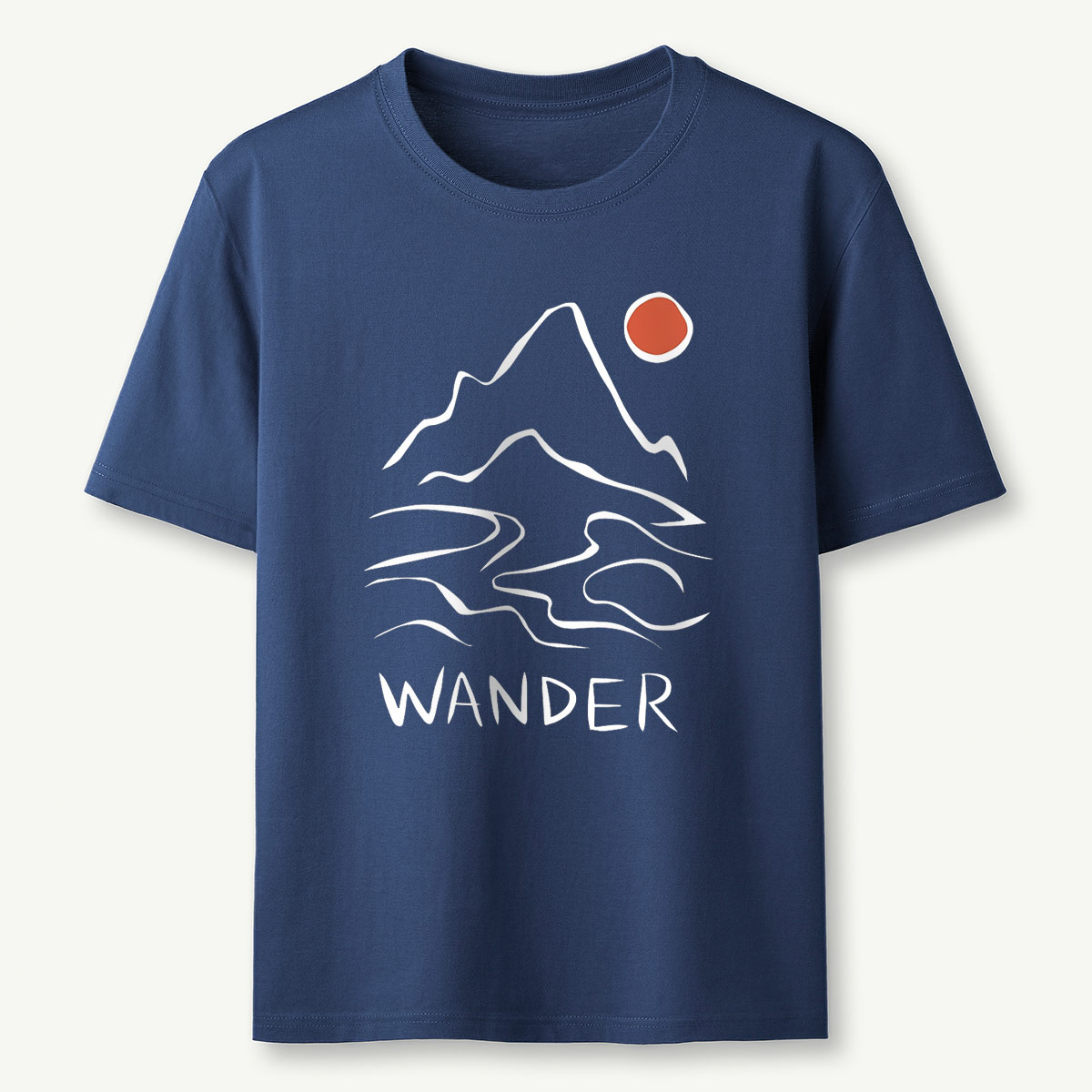 Minimalist Adventure Nature Wander Mountain T‑Shirt