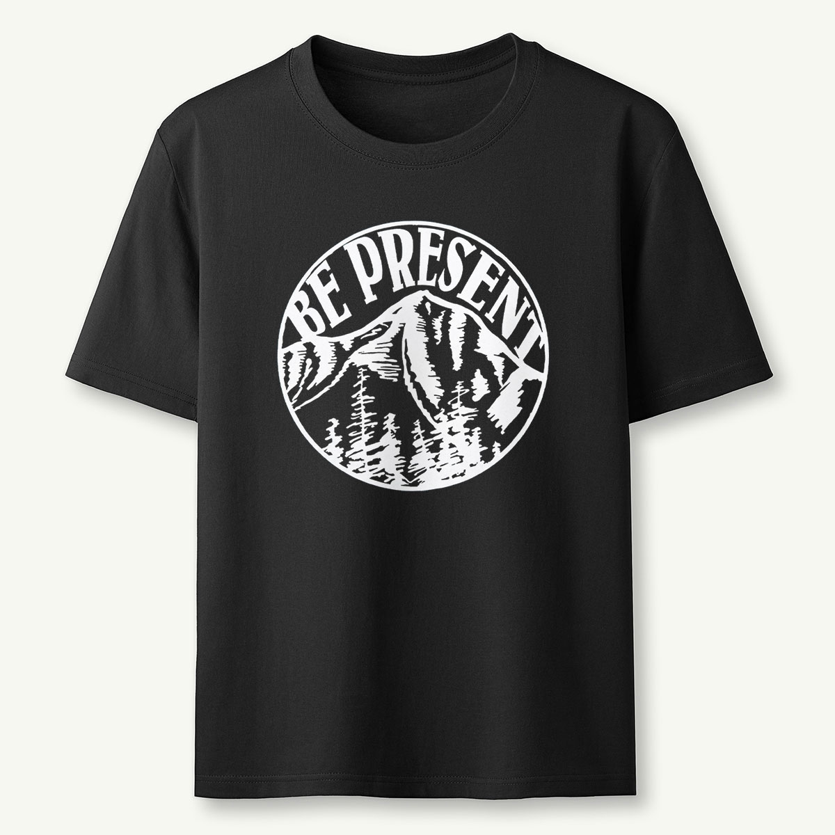 Be Present Mountain T-Shirt