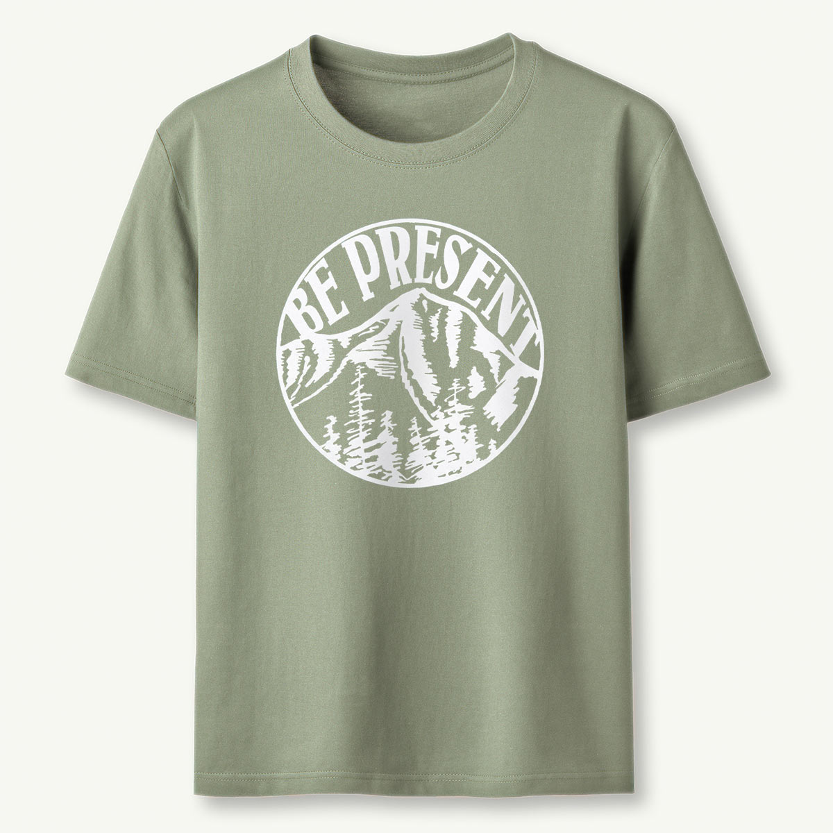 Be Present Mountain T-Shirt