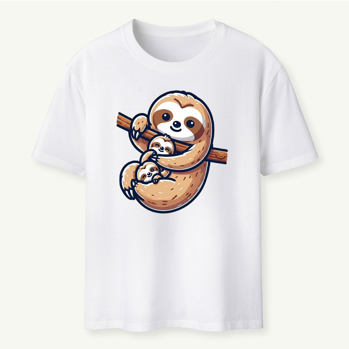 Sloth Mom Embrace T-Shirt