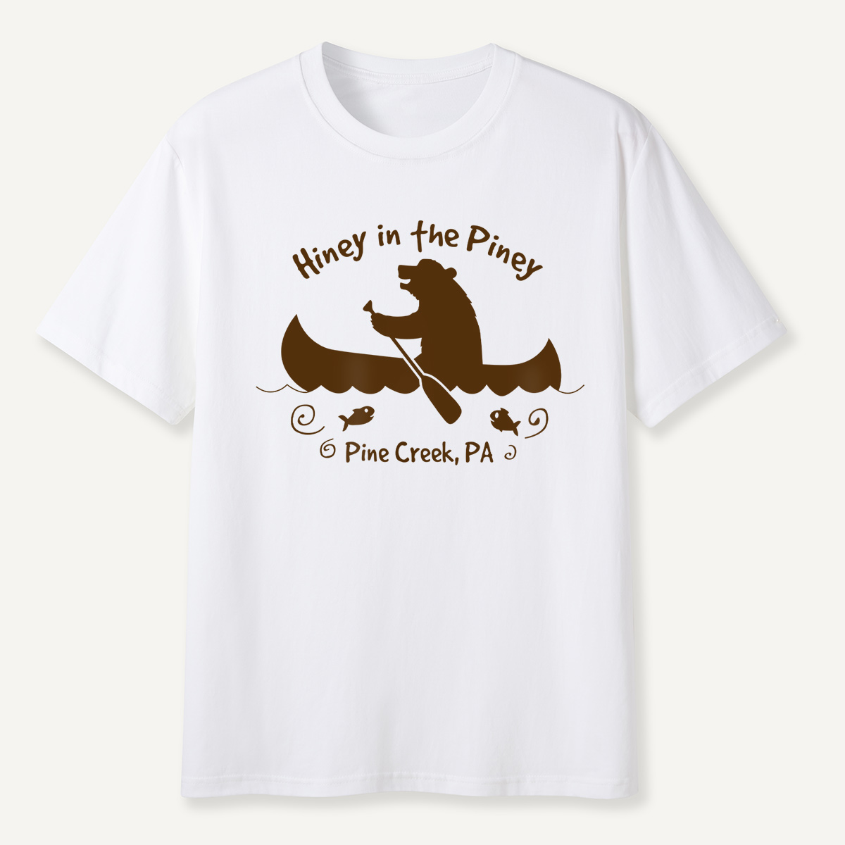 Wholesale Bear In Canoe Tee