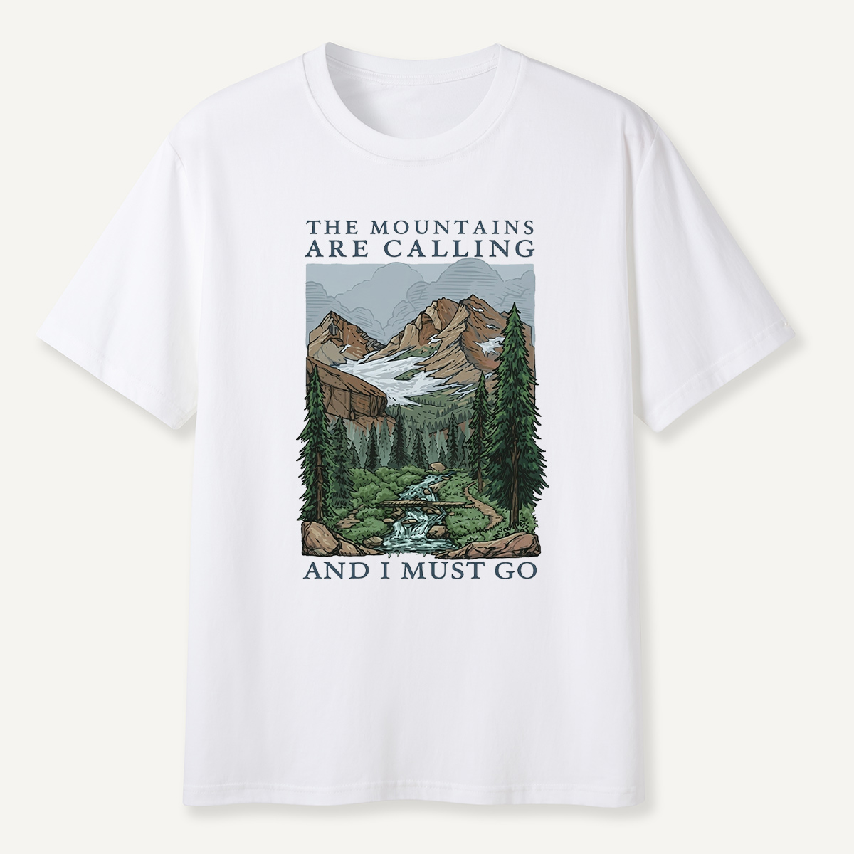 Mountain Adventure Landscape T-Shirt