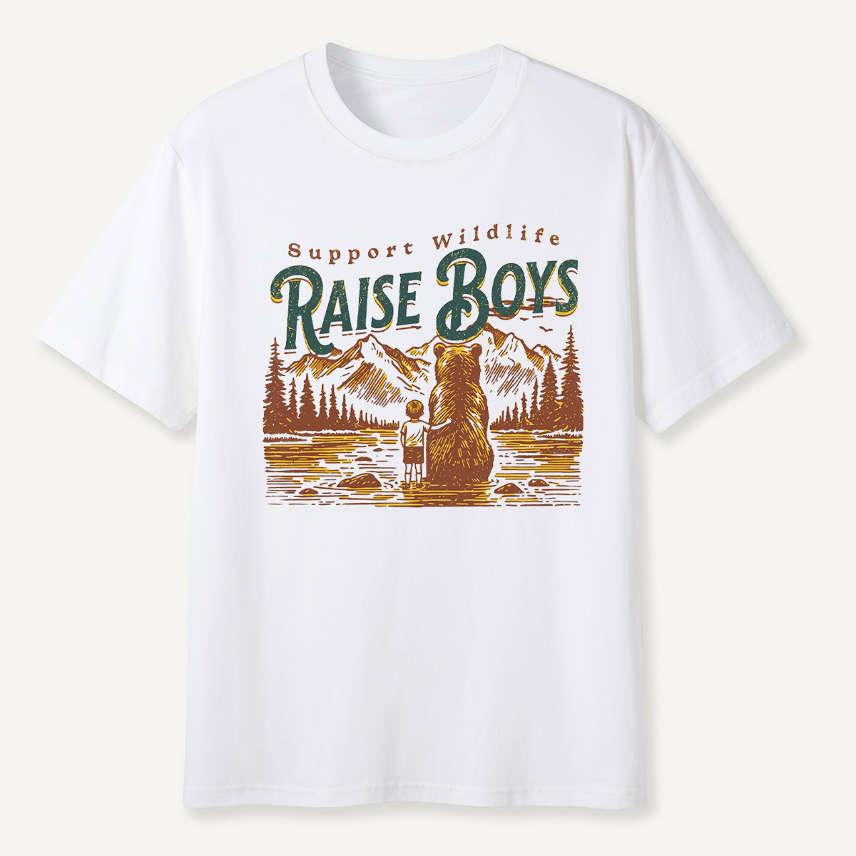 Wilderness Lake Family Bear T-Shirt