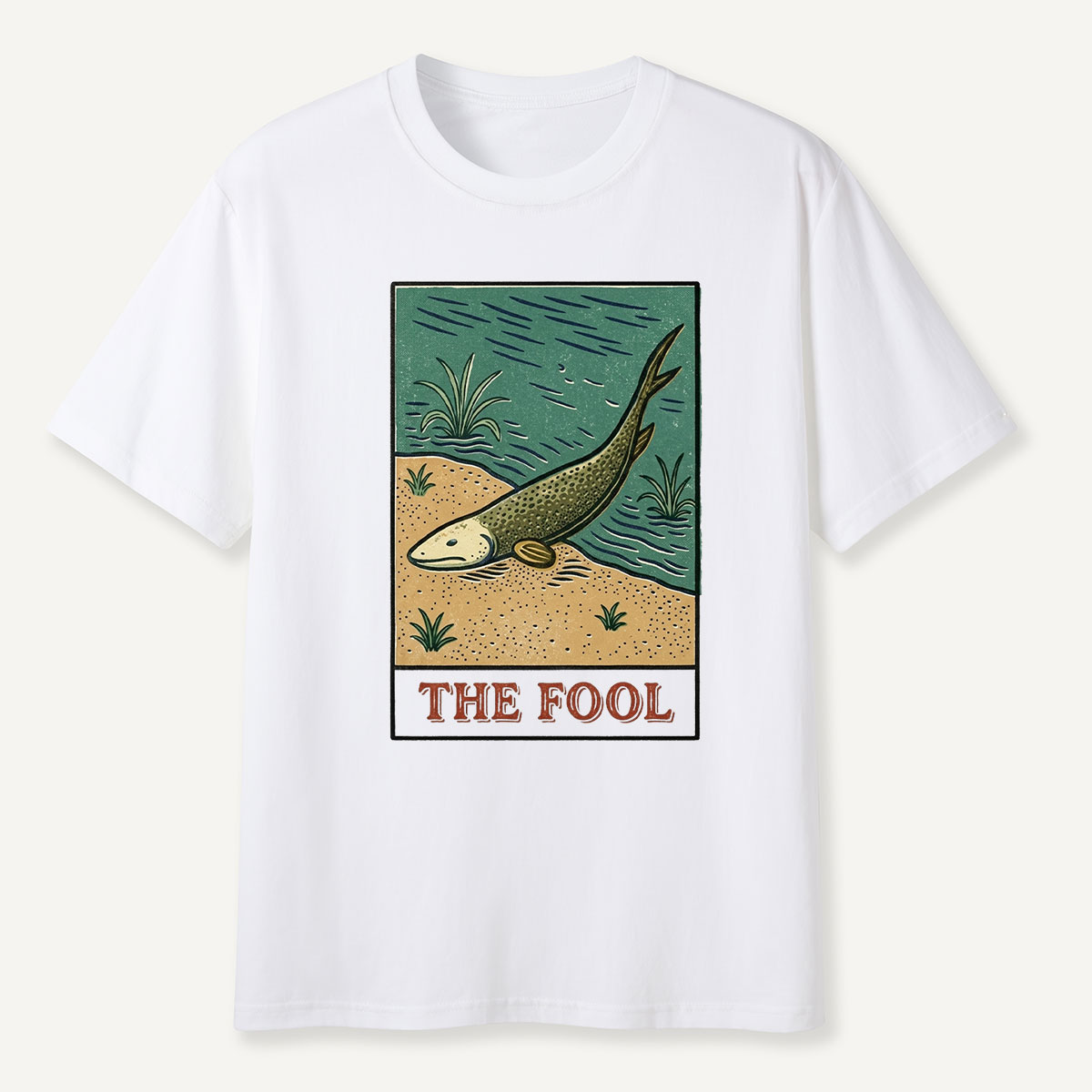 Vintage Lungfish Tarot The Fool T-Shirt