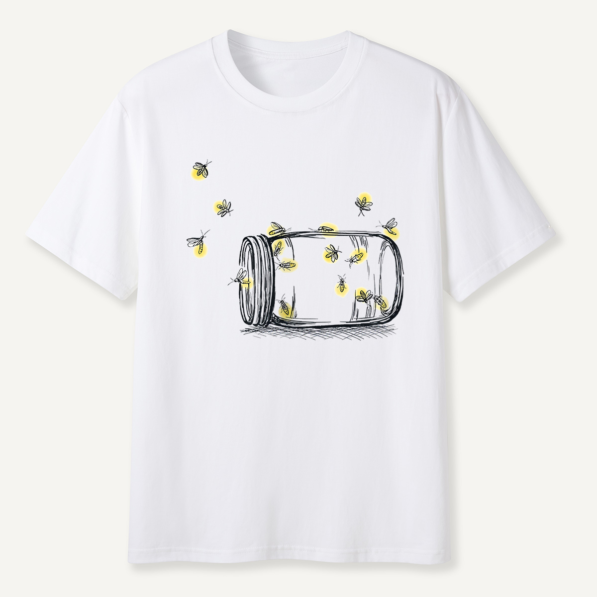 Summer Fireflies in a Jar T-Shirt