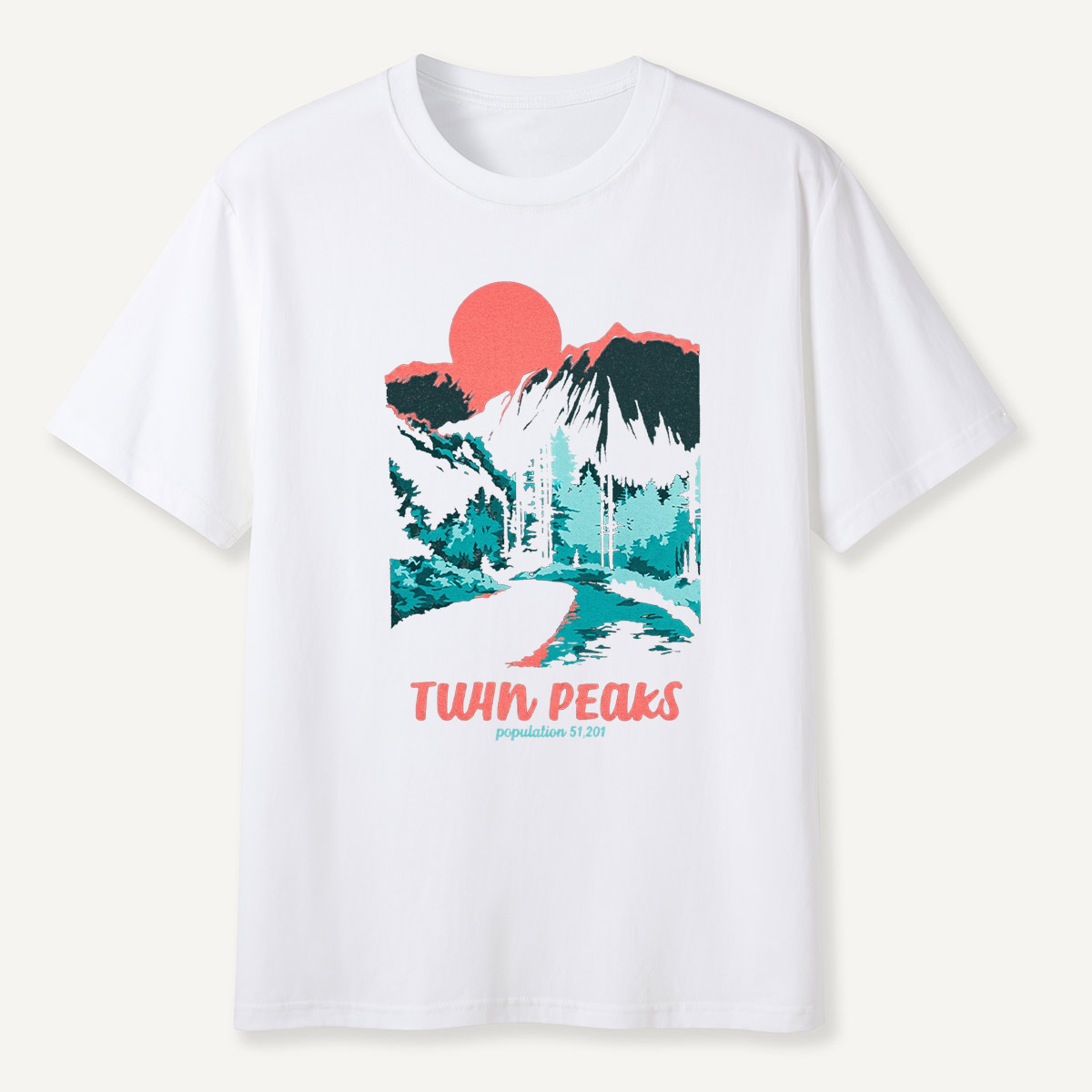 Mountain Sunset Outdoor Forest T-Shirt