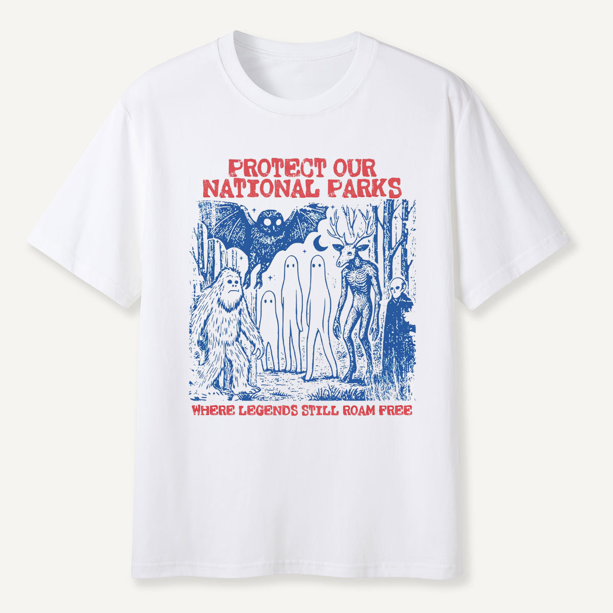 Cryptid National Parks Protect Our Parks T-Shirt