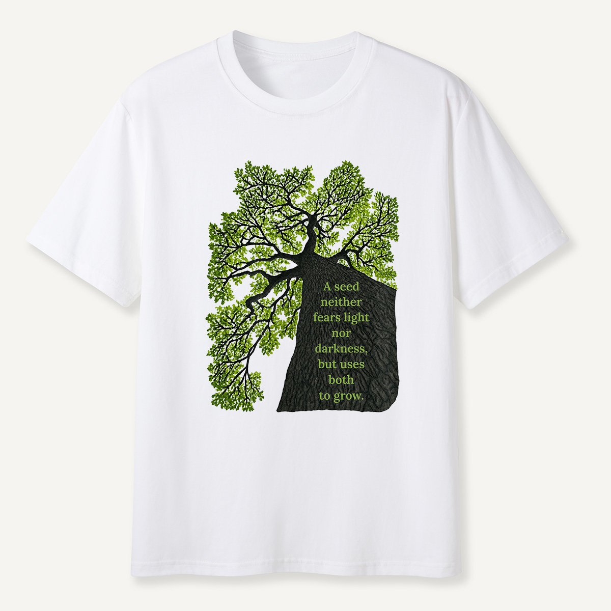 Live Oak Grow With Light & Dark T-Shirt