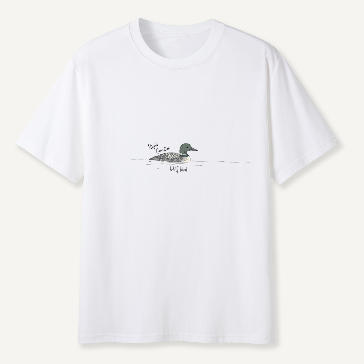 MDCTBYWY26071705Canadian Loon Wild Bird T-Shirt