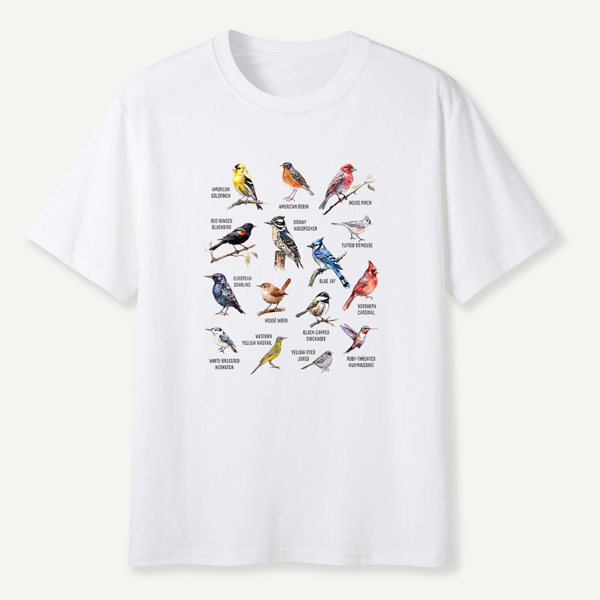 MDCTBYWY26071708North American Bird Guide T-Shirt