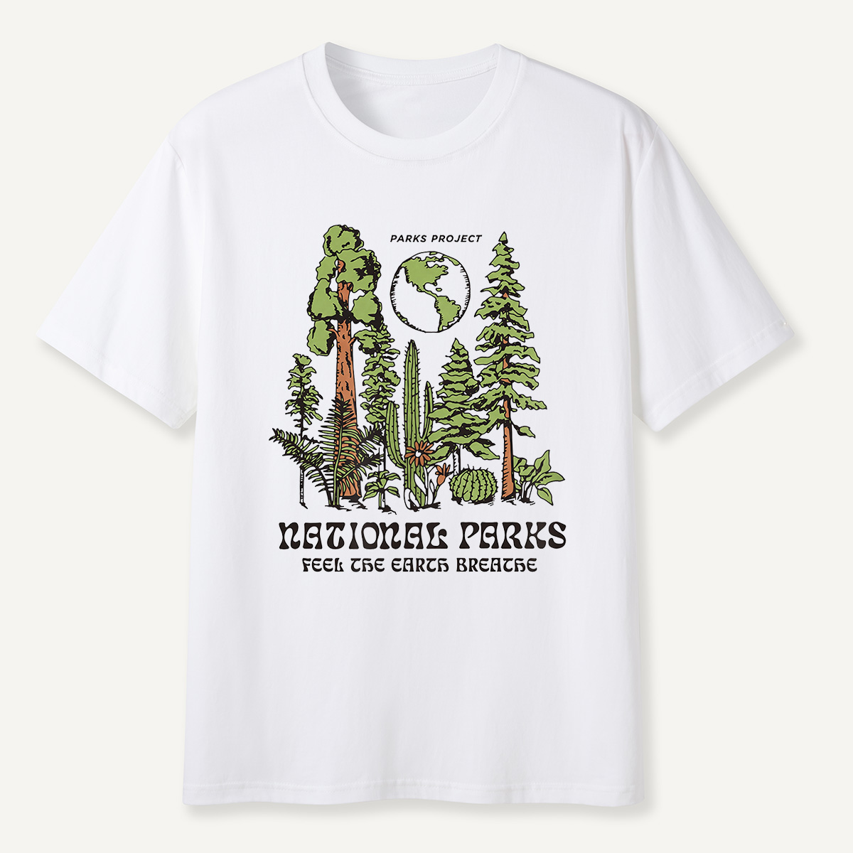 MDCTBYWY26072204 Parks Project Feel the Earth Breathe T-Shirt