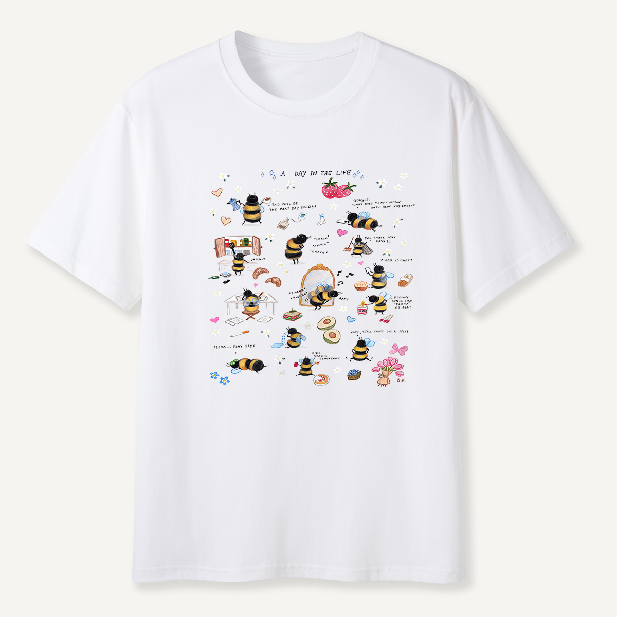 MDCTBYWY26072208 A Day in the Life T-Shirt