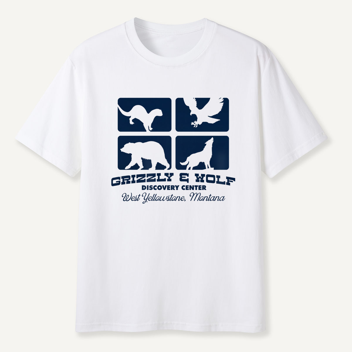 MDCTBYWY26072413 Grizzly & Wolf Discovery Center T-Shirt