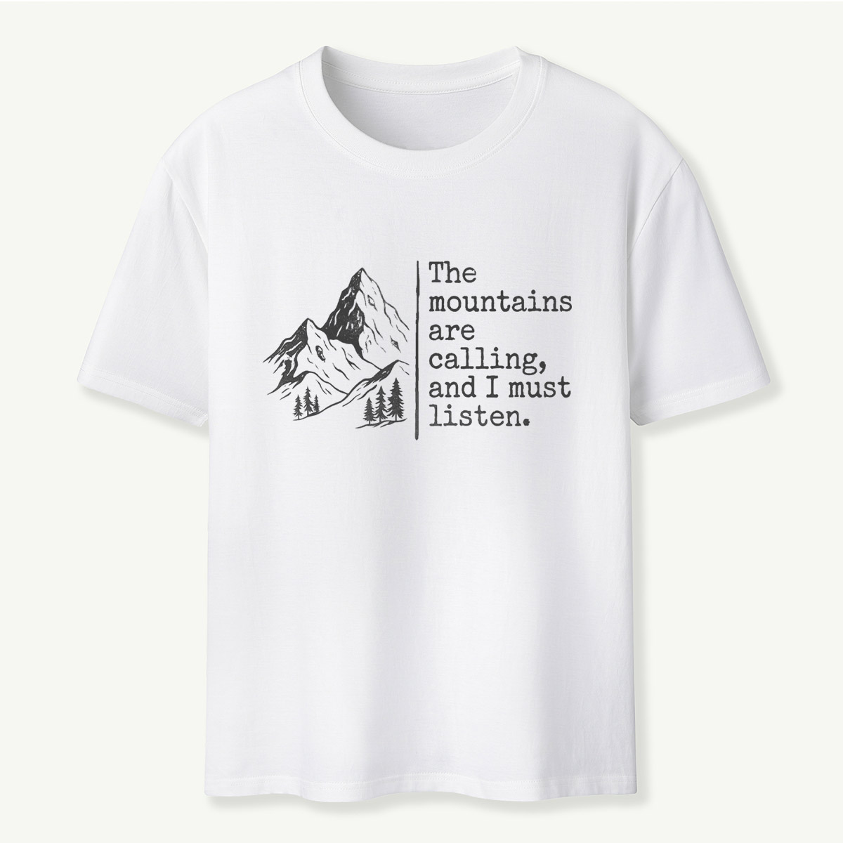 The Mountains are Calling Adventure T-Shirt
