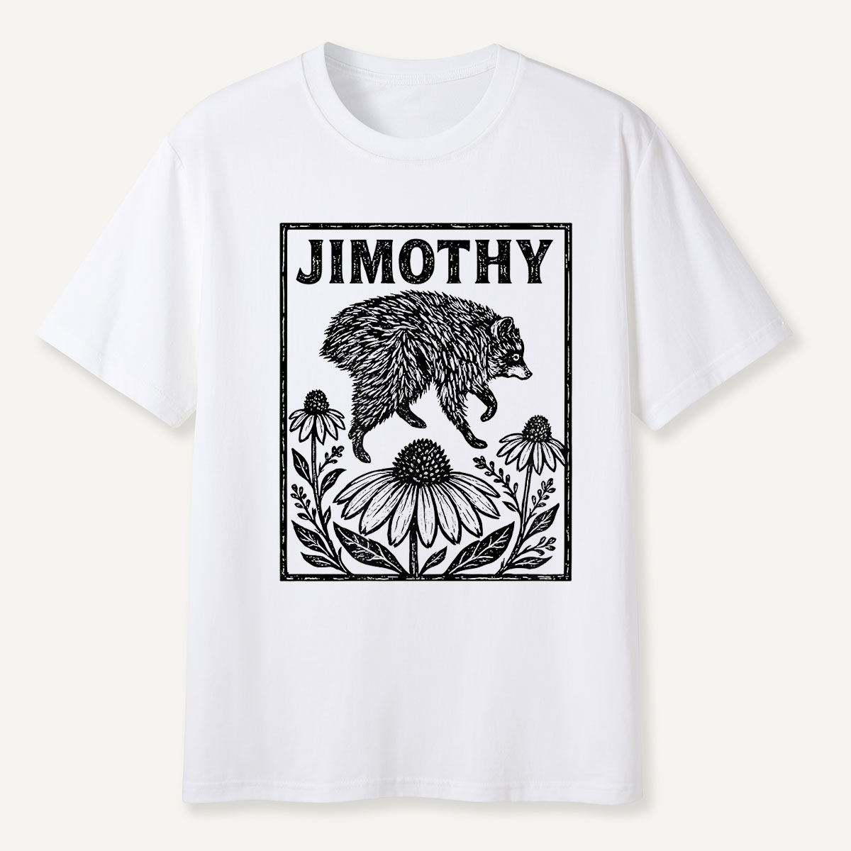 Jimothy Floral Framed Creature T-Shirt