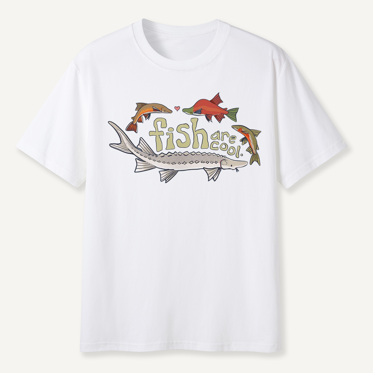 Fish Are Cool Freshwater Species T-Shirt