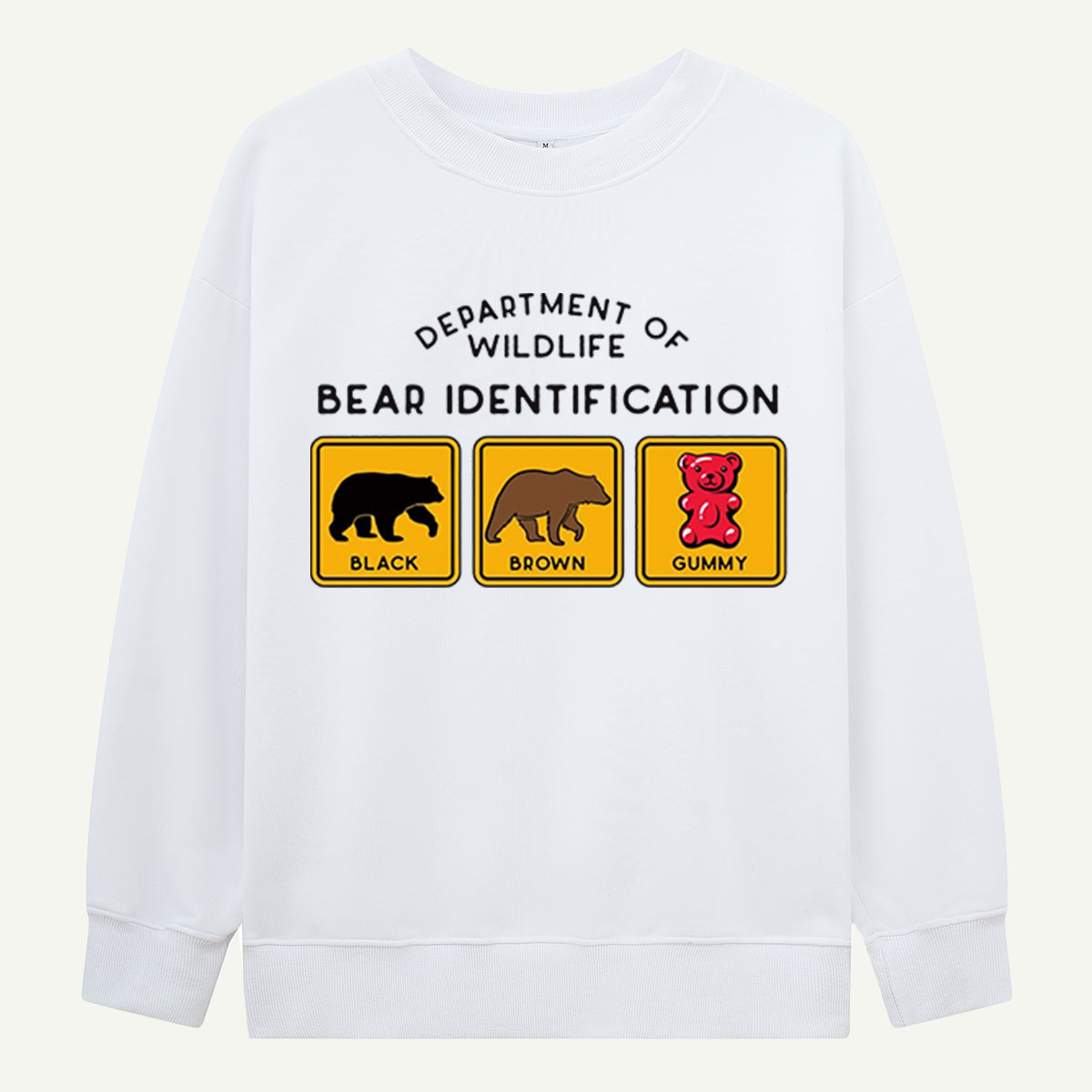 Bear Tee Cotton Classic Sweatshirts