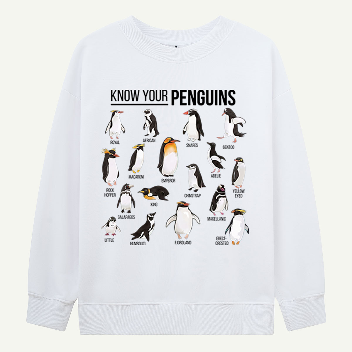 Know Your Penguins Sweatshirts