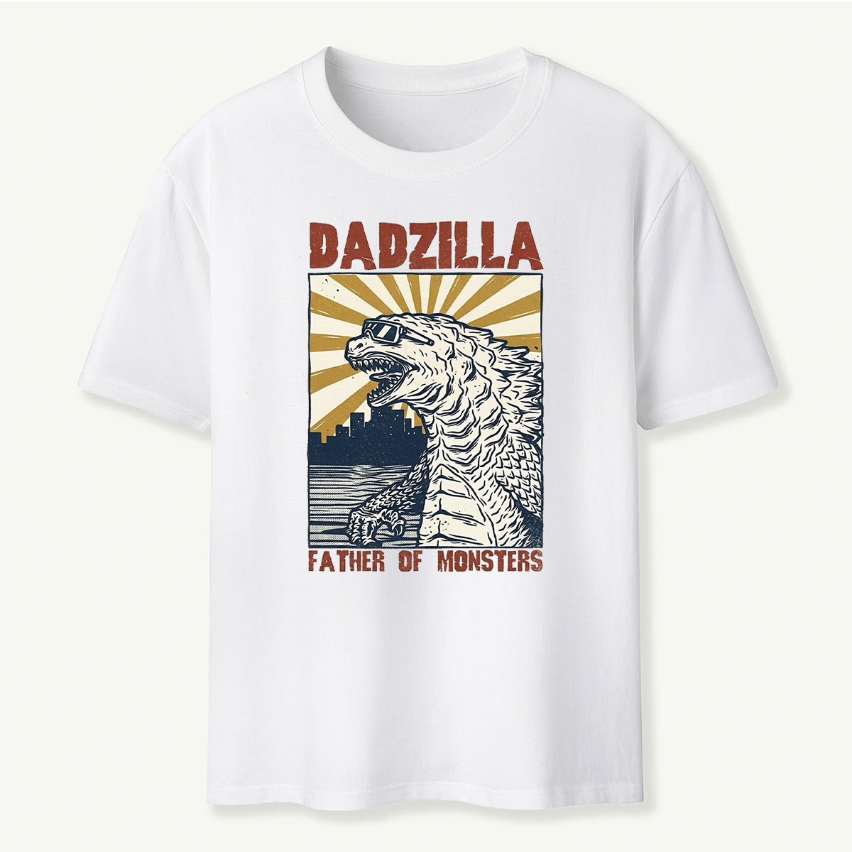 Monster Dad Retro Sunset T-Shirt