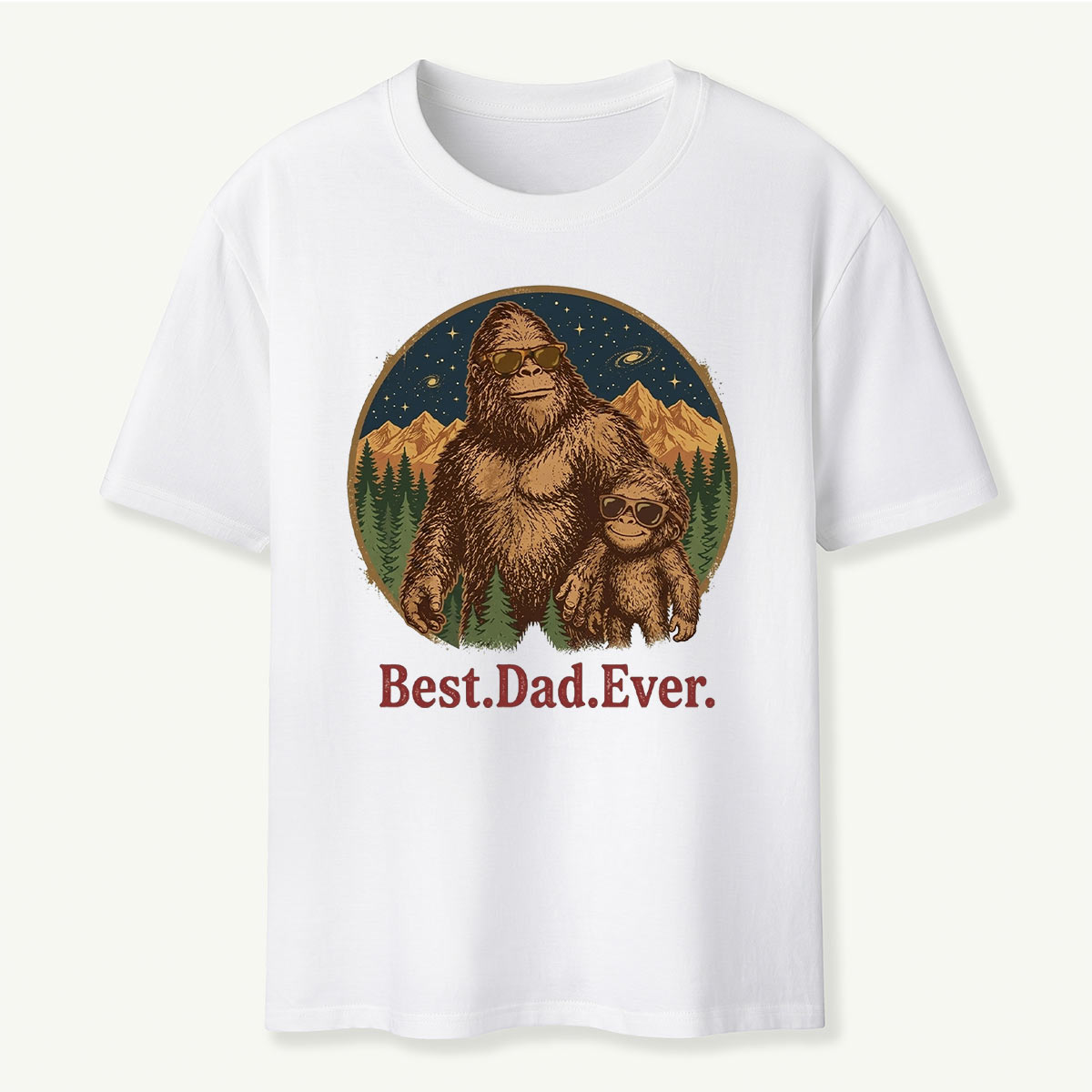 Best Dad Ever Cryptids T-Shirt