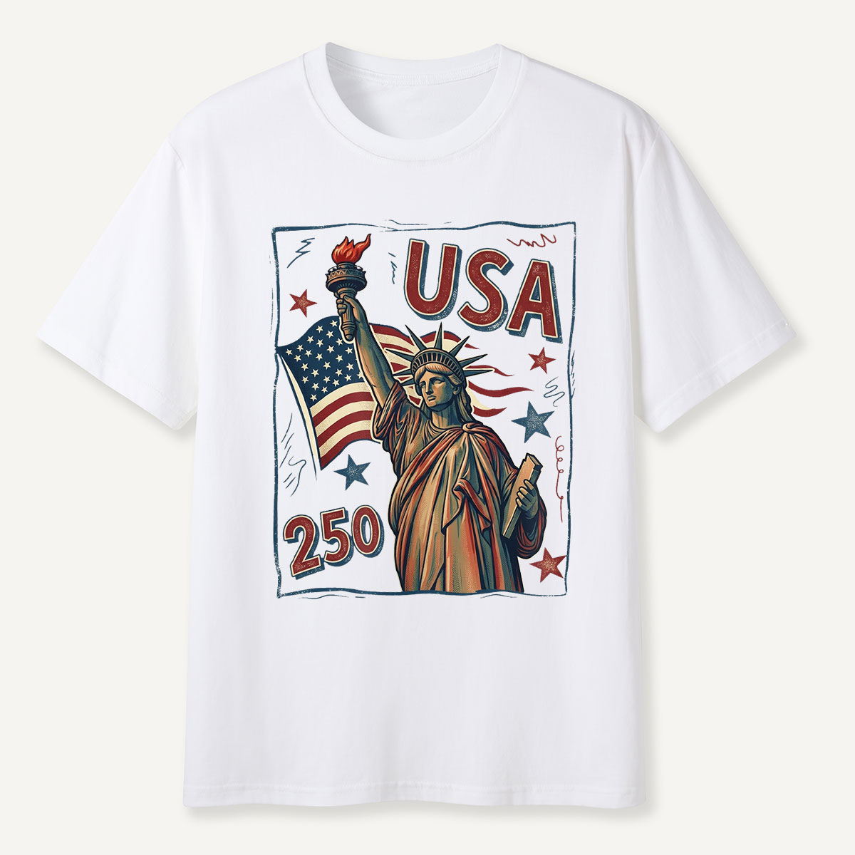 USA 250 Statue of Liberty T-Shirt