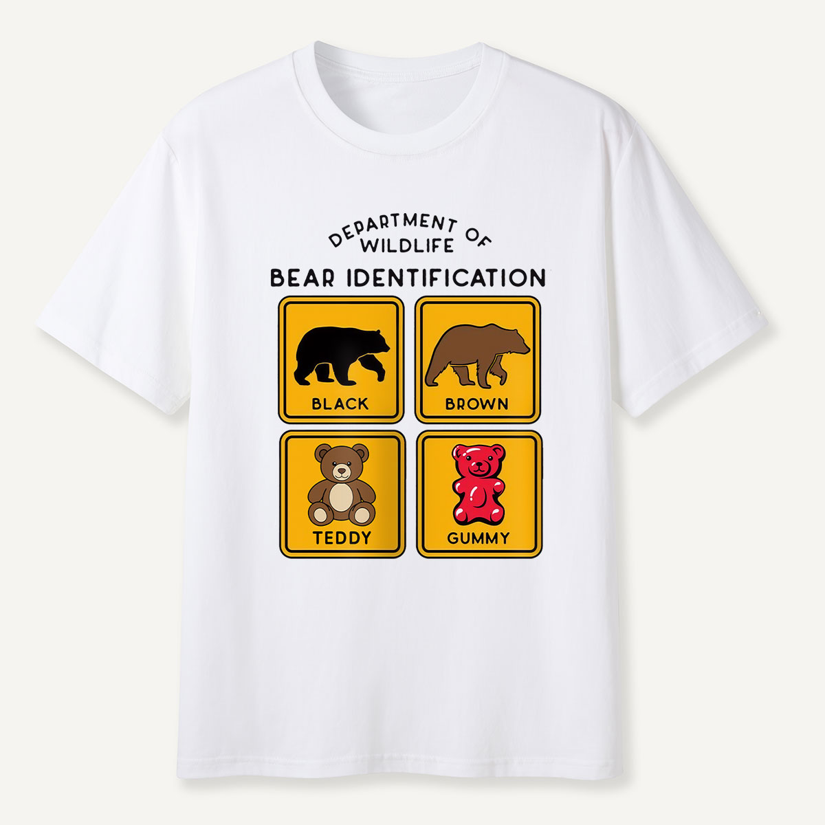 Department of Wildlife Bear Identification T‑Shirt
