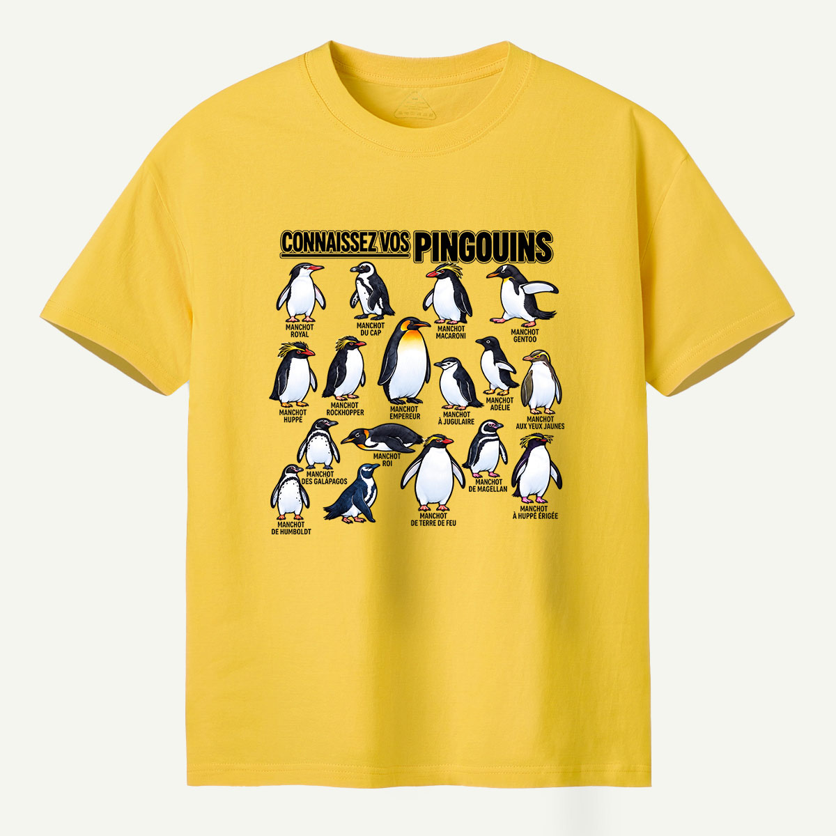 Connaissez Vos Pingouins Penguin Guide T-Shirt