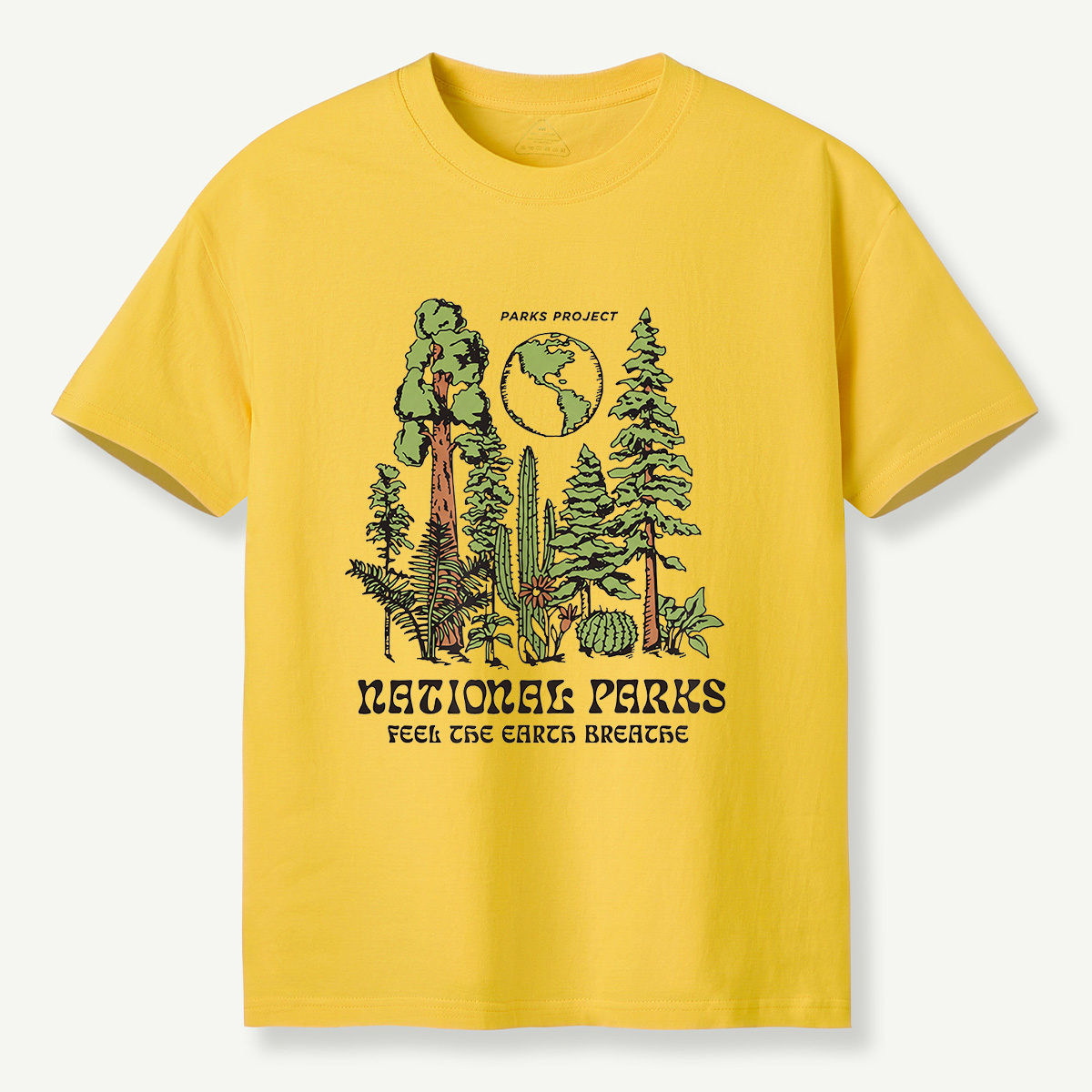 MDCTBYWY26072204 Parks Project Feel the Earth Breathe T-Shirt