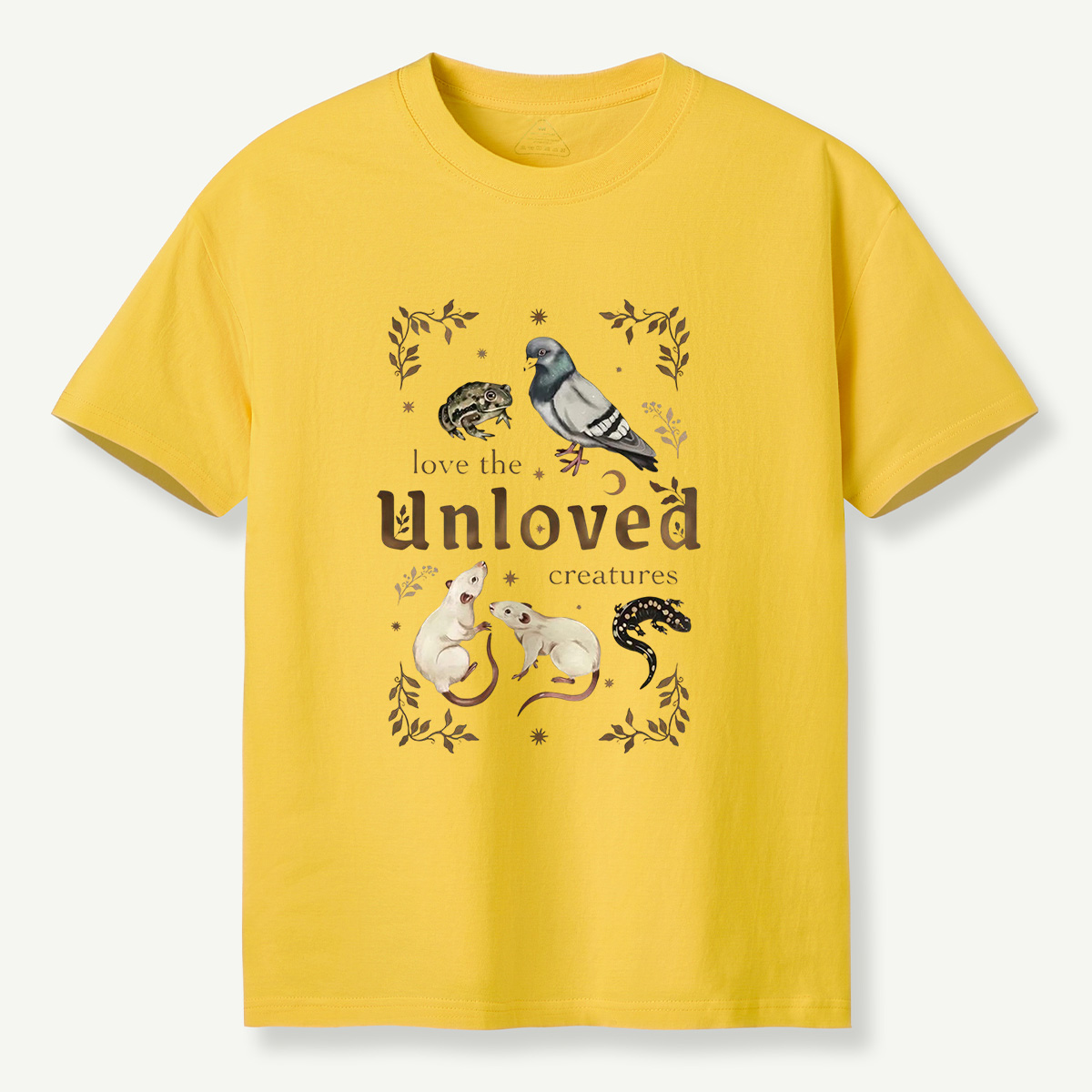 MDCTBYWY26072209 Love the Unloved Creatures T-Shirt